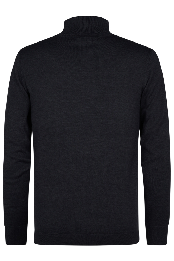 FIJNGEBREIDE COLTRUI EAGLE M ROS KWC260 9111 DEEP BLACK